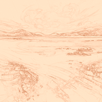 Sepia sketch