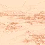 Sepia sketch