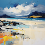 Painting with grid