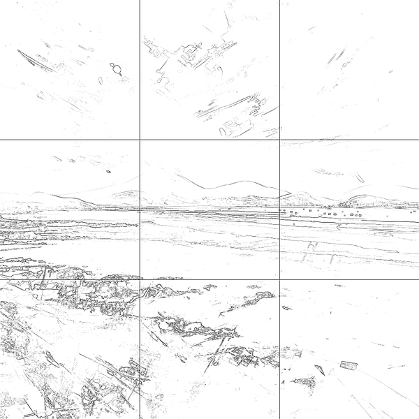 Sketch with grid