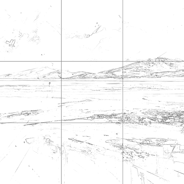 Sketch with grid