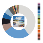 Colour wheel / palette