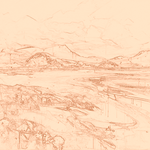 Sepia sketch