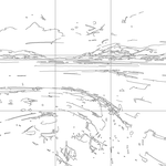 Line drawing with grid