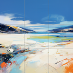 Painting with grid