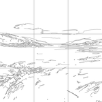 Line drawing with grid