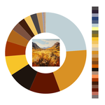 Colour wheel / palette