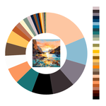 Colour wheel / palette