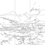 Line drawing with grid