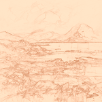 Sepia sketch