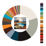 Colour wheel / palette