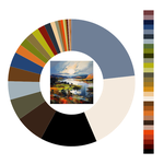 Colour wheel / palette