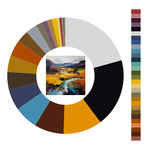 Colour wheel / palette