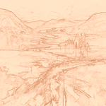 Sepia sketch