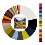 Colour wheel / palette