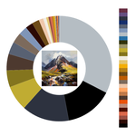 Colour wheel / palette