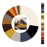 Colour wheel / palette