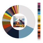 Colour wheel / palette