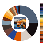 Colour wheel / palette