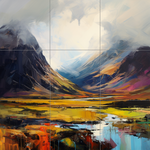 Painting with grid