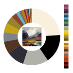 Colour wheel / palette