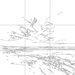 Line drawing with grid