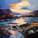 Painting with grid