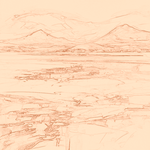 Sepia sketch