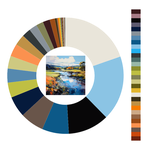 Colour wheel / palette