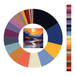 Colour wheel / palette