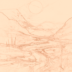 Sepia sketch