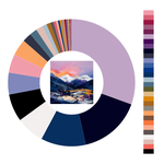 Colour wheel / palette