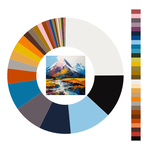 Colour wheel / palette