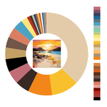 Colour wheel / palette