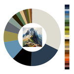 Colour wheel / palette