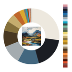 Colour wheel / palette