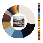 Colour wheel / palette