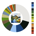 Colour wheel / palette