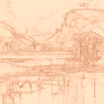 Sepia sketch