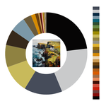 Colour wheel / palette