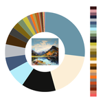 Colour wheel / palette