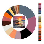 Colour wheel / palette