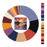 Colour wheel / palette