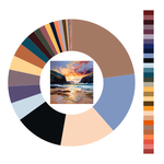 Colour wheel / palette