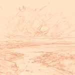 Sepia sketch