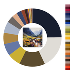 Colour wheel / palette