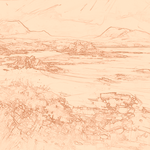 Sepia sketch