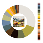 Colour wheel / palette