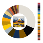 Colour wheel / palette