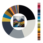 Colour wheel / palette